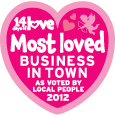 Most Loved Business in Town 2012