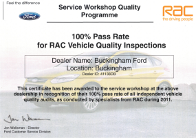 Independent inspection by the RAC