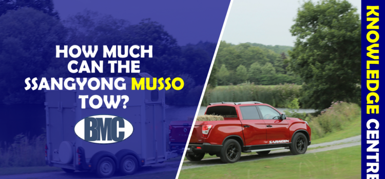 How much can the SsangYong Musso Tow?