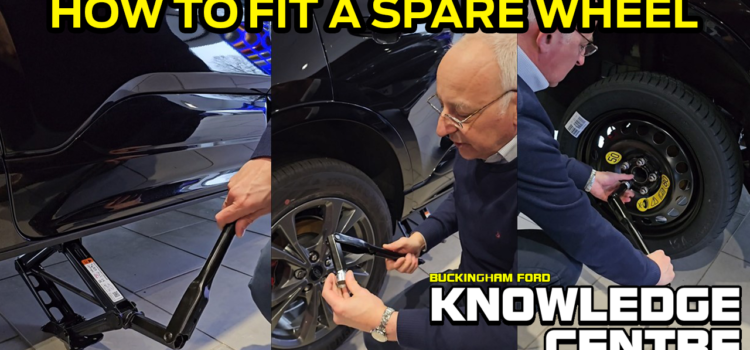 How to change the spare wheel on my Ford